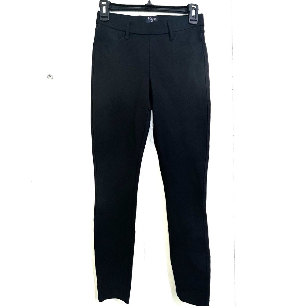 J. Crew The Gigi Pant Pants Women Size 0 Petites Black Skinny Leggings Pants